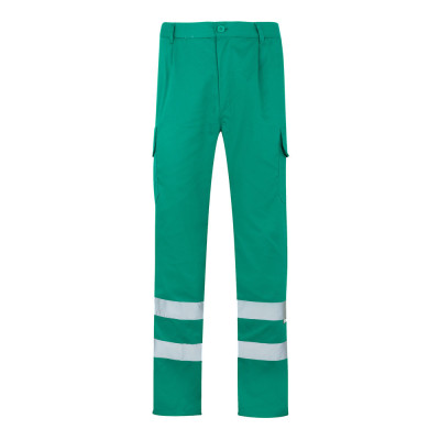 VL ASCLEPIUS. Multi-pocket twill trousers (200g/m²), in cotton (35) and polyester (65)